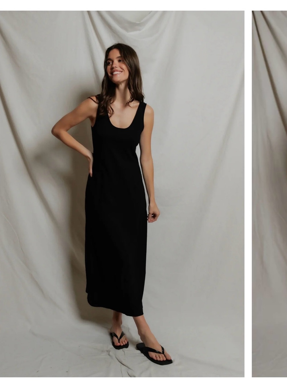 perfectwhitetee Maxi Tank Dress